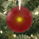 Search for stars christmas tree decorations Red