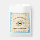 Search for bee favour bags Blue