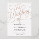 Search for rose gold foil wedding invitations Rustic
