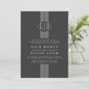 Search for charcoal wedding invitations Dark grey