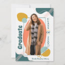 Search for green and orange graduation invitations Trendy