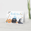 Search for baby is brewing thank you cards Spooky