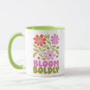 Search for floral quote mugs Motivational saying