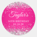 Search for pink and silver stickers Sparkle