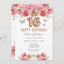 Search for butterfly sweet 16 invitations 16th birthday party