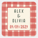 Search for tartan wedding stickers Plaid
