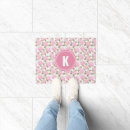 Search for hydrangea doormats Pink