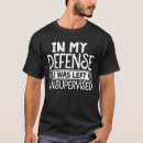Search for unsupervised tshirts Witty