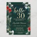 Search for christmas 30th birthday invitations Winter