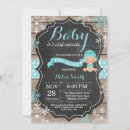 Search for aqua baby shower invitations Baby its cold outside