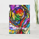 Search for stained glass cards Modern