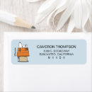 Search for classic cartoon return address labels Charlie brown