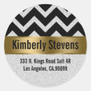 Search for black and white zigzag stickers Elegant