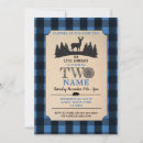 Search for flannel birthday invitations Lumberjack