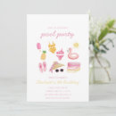 Search for pink flamingo birthday invitations Girl birthday party