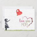 Search for unique mothers day cards I love you