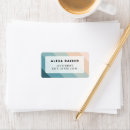 Search for sea glass return address labels Coastal