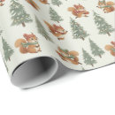 Search for squirrel christmas wrapping paper Forest
