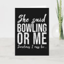Search for bowling team cards Funny