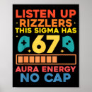 Search for sigma posters Energy six