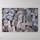 Search for letterpress posters Typography