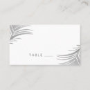 Search for palm tree place cards Leaves