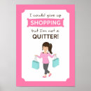 Search for funny shopping posters Quotes
