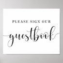 Search for please our guestbook sign signs Elegant