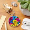 Search for yellow daisy key rings Boho