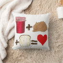 Search for peanut cushions Peanut butter and jelly