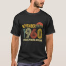 Search for november birthday tshirts 60th