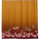Search for gold butterfly shower curtains Elegant
