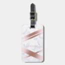 Search for marble luggage tags Minimalist
