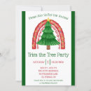 Search for tree decorating christmas invitations Trim the tree