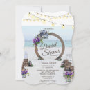 Search for beach string lights invitations Sand