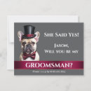 Search for dog note invitations Bridal party