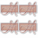 Search for faux glitter thank you stickers Elegant