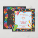 Search for luau pool party invitations Tropical