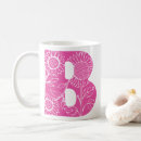Search for floral letter mugs Alphabet