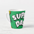 Search for superhero dad mugs Typography