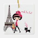 Search for cat girl christmas tree decorations France