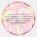 Search for prayer stickers Watercolor