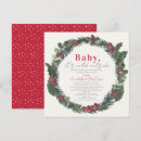 Search for holiday baby shower invitations Baby it's cold outside