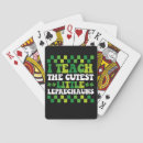 Search for lucky leprechaun playing cards Clover