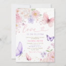 Search for purple butterfly bridal shower invitations He gives me butterflies