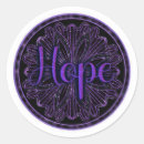 Search for virtues stickers Hope
