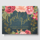 Search for floral wedding guest books Garden