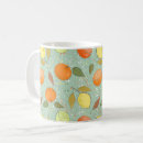 Search for orange lime green mugs Lemons