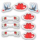 Search for retro tattoo stickers Rockabilly