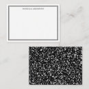 Search for school note cards Black and white